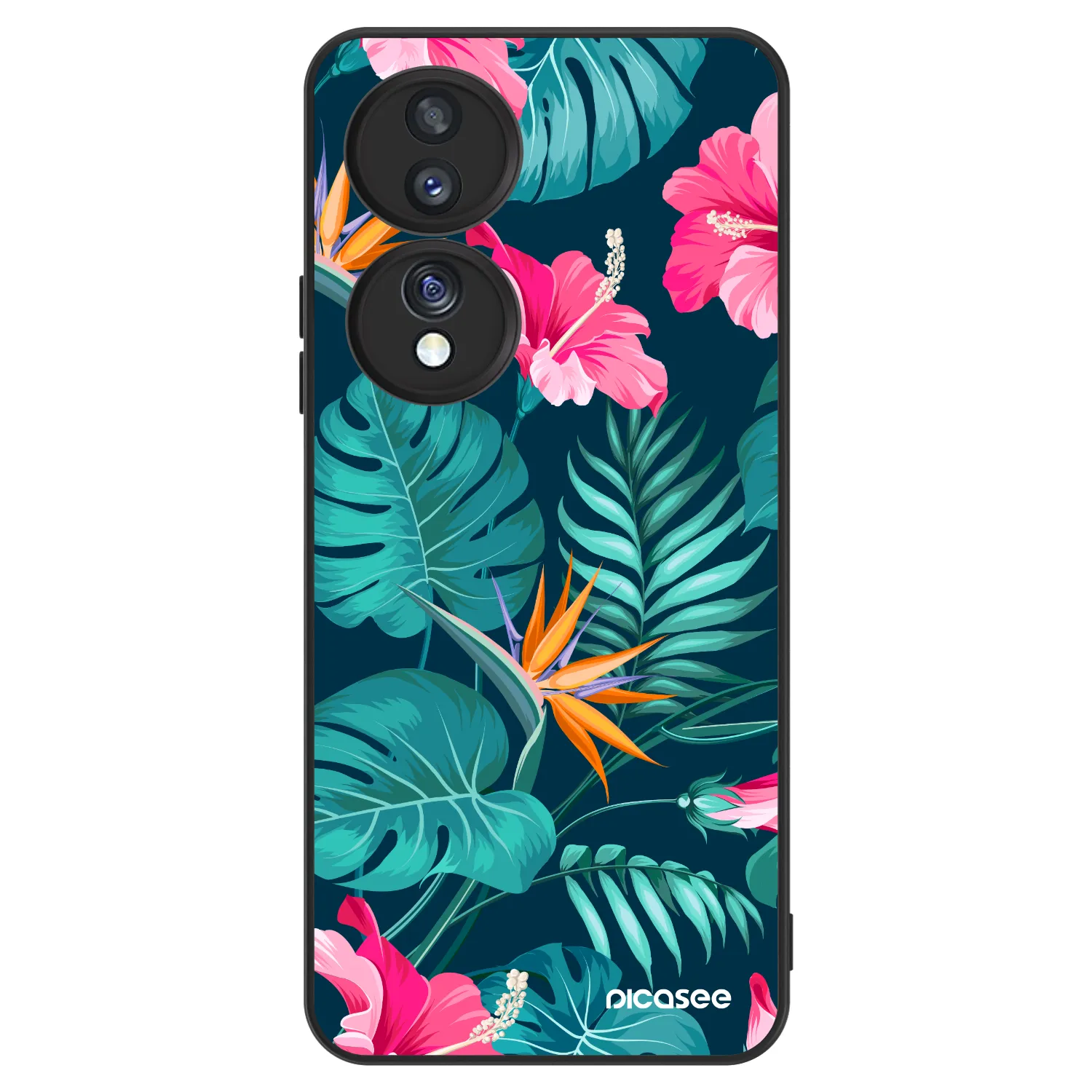Picasee ULTIMATE CASE για Honor 70 - Pink Monstera
