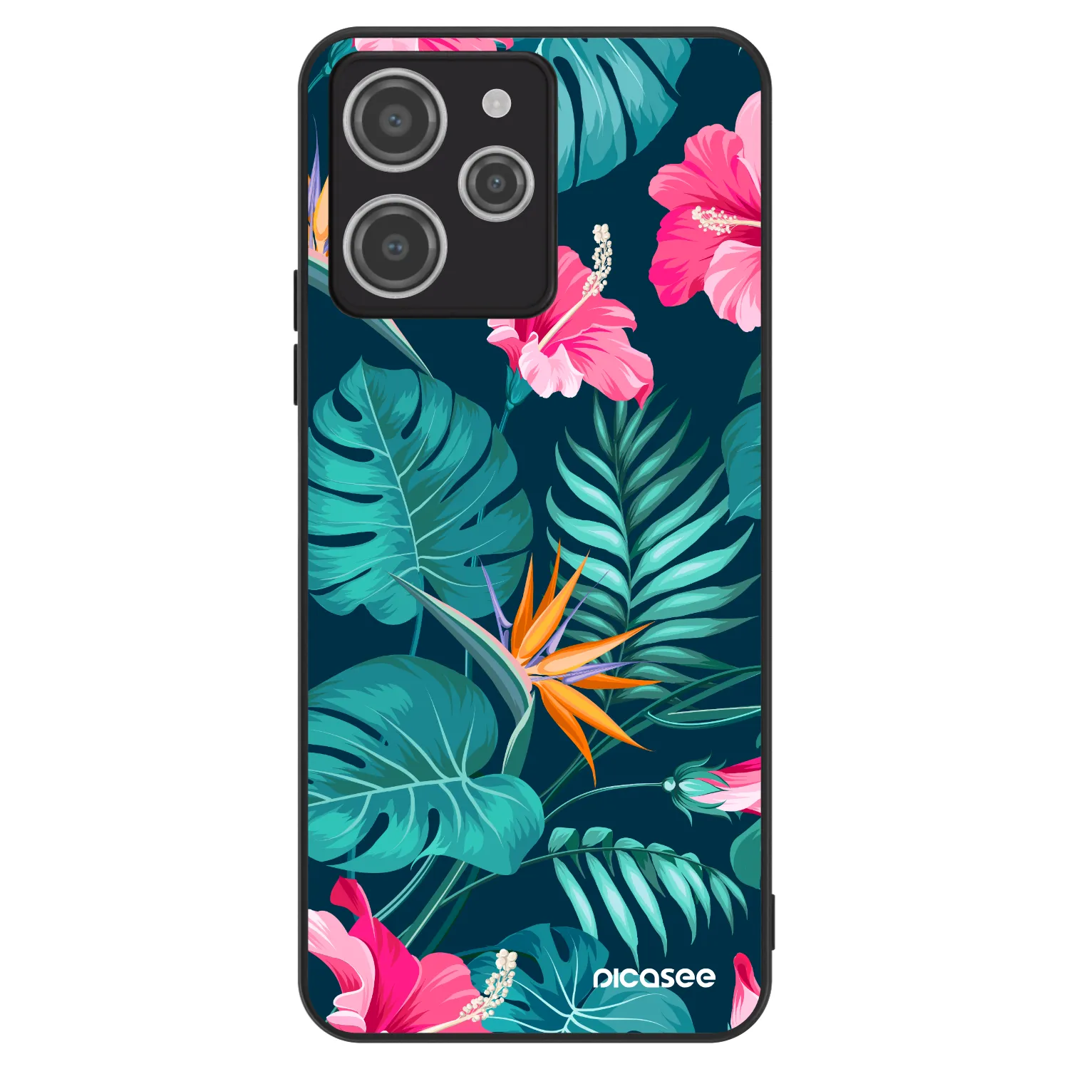 Picasee ULTIMATE CASE για Xiaomi Redmi 12 4G - Pink Monstera