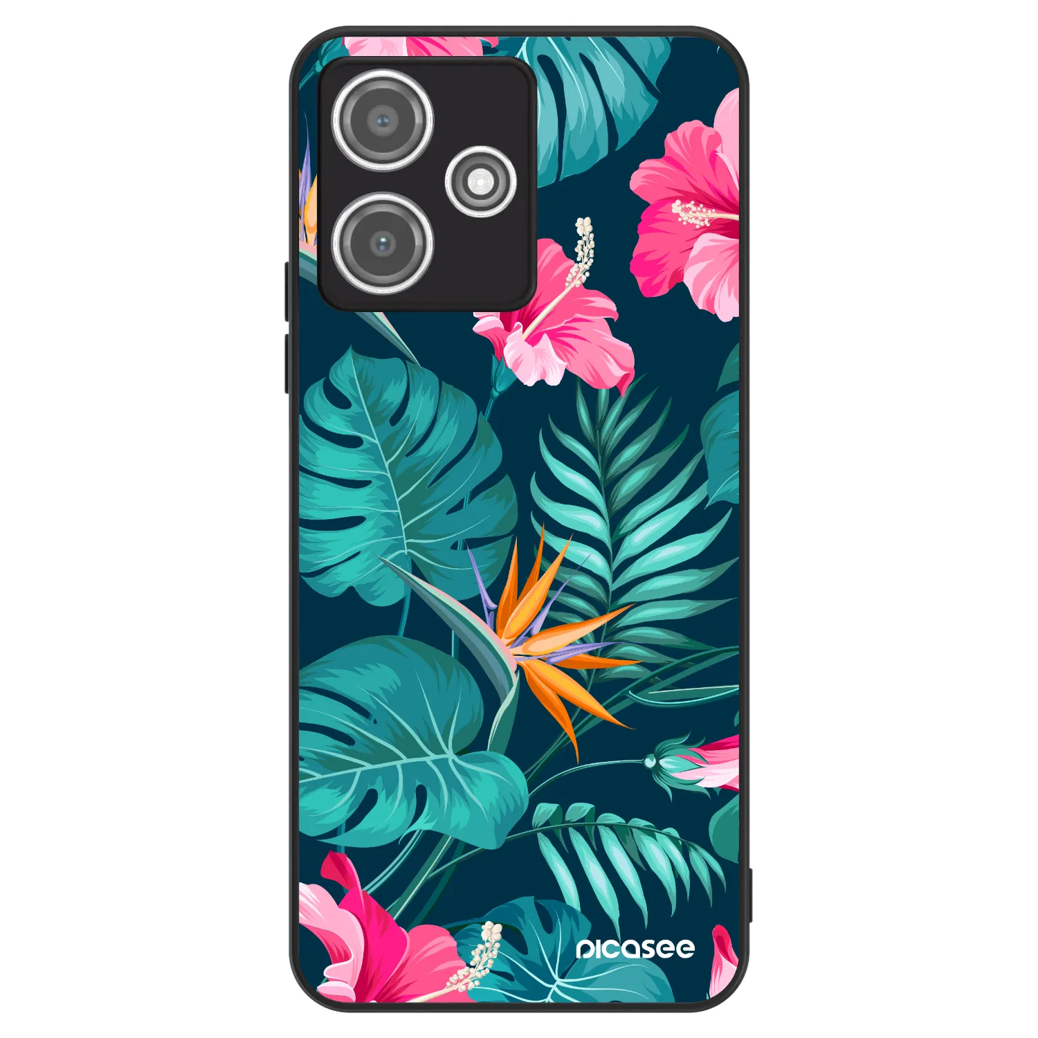 Picasee ULTIMATE CASE για Xiaomi Redmi 12 5G - Pink Monstera