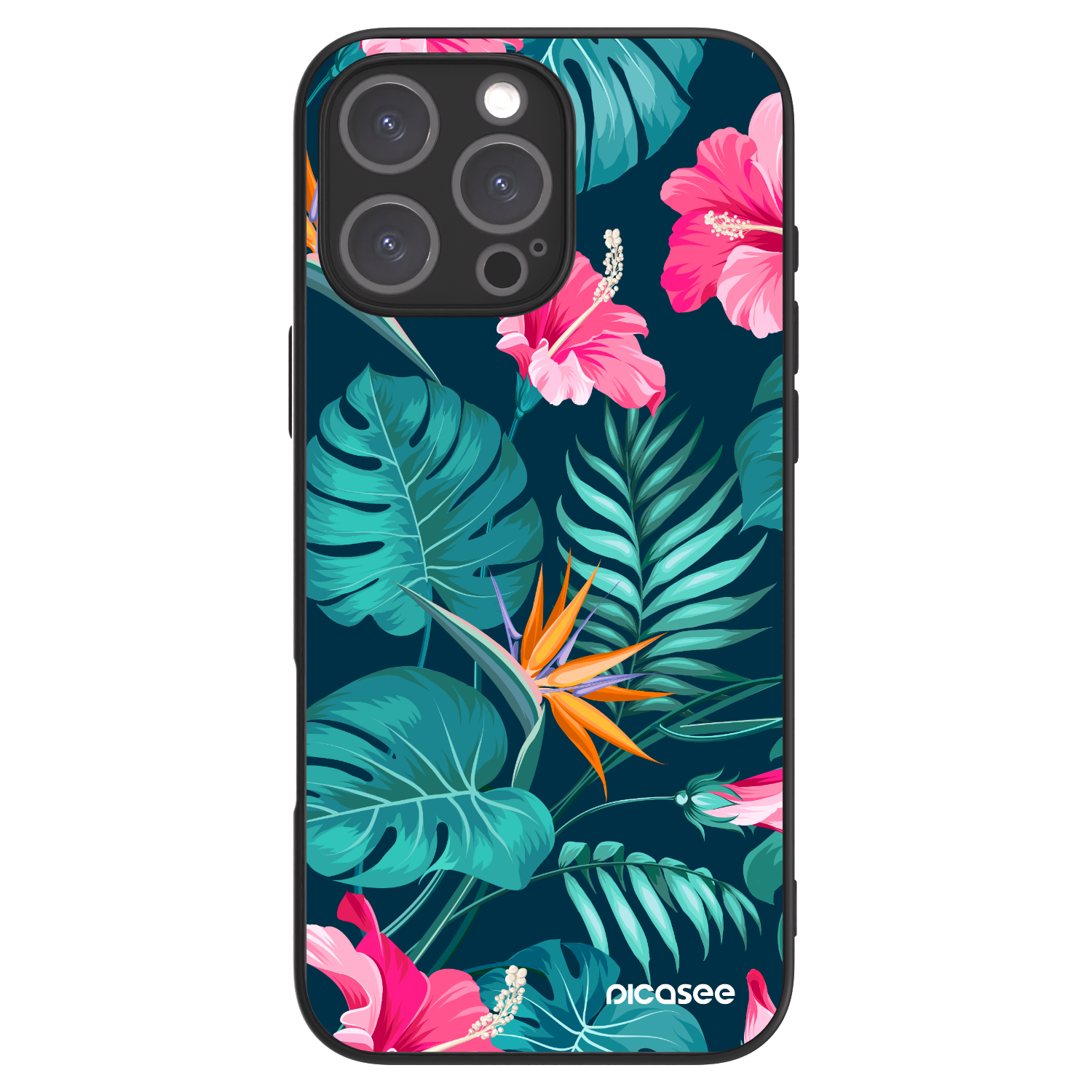 Picasee ULTIMATE CASE για Apple iPhone 16 Pro Max - Pink Monstera