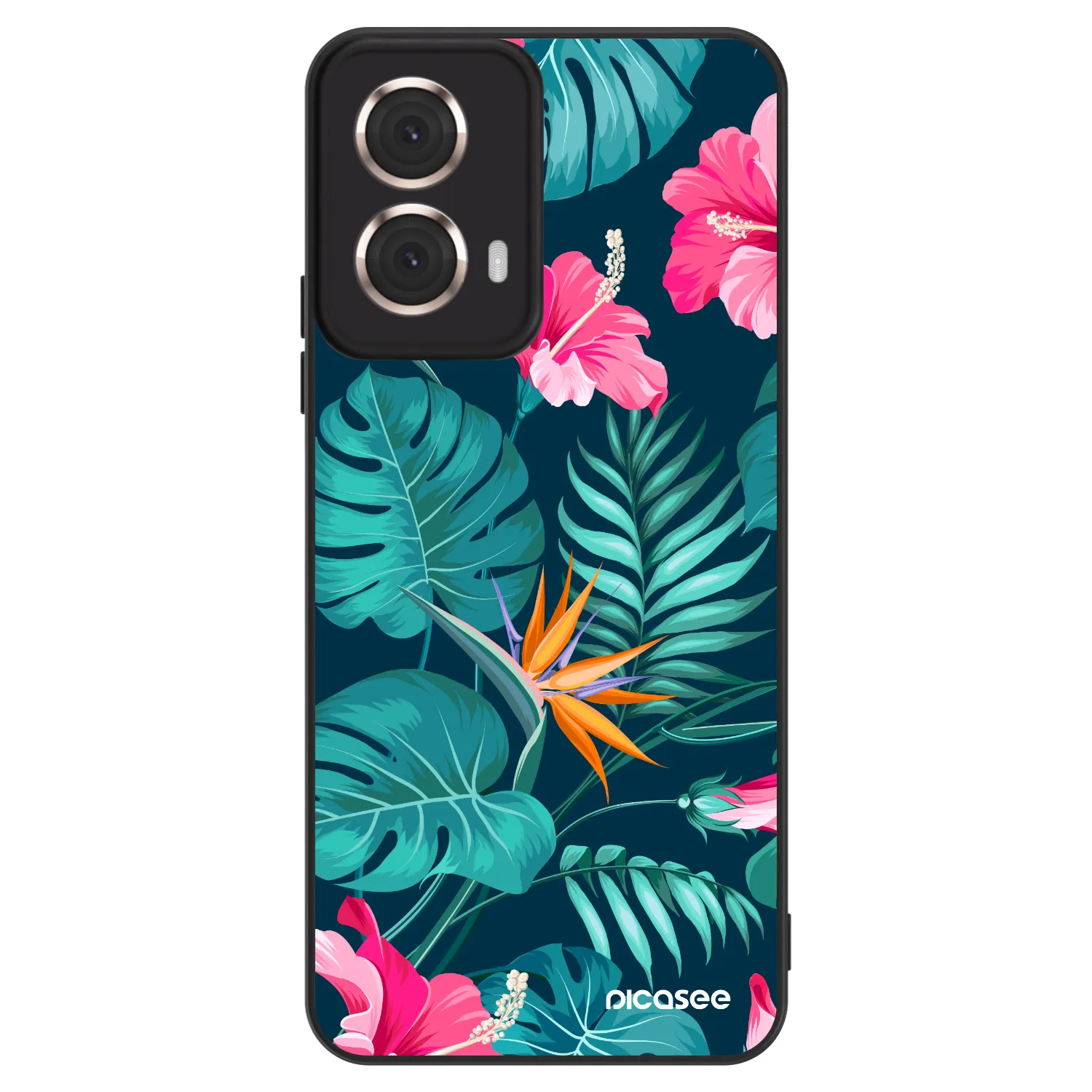 Picasee ULTIMATE CASE για Motorola Moto G85 - Pink Monstera