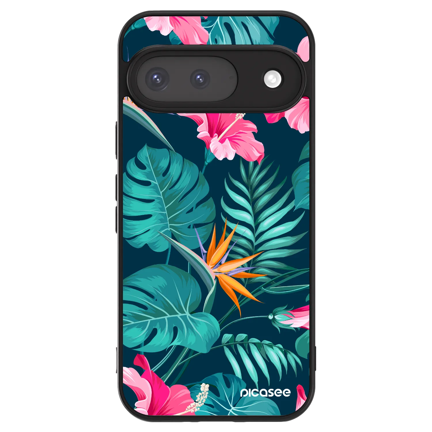 Picasee ULTIMATE CASE για Google Pixel 9 - Pink Monstera