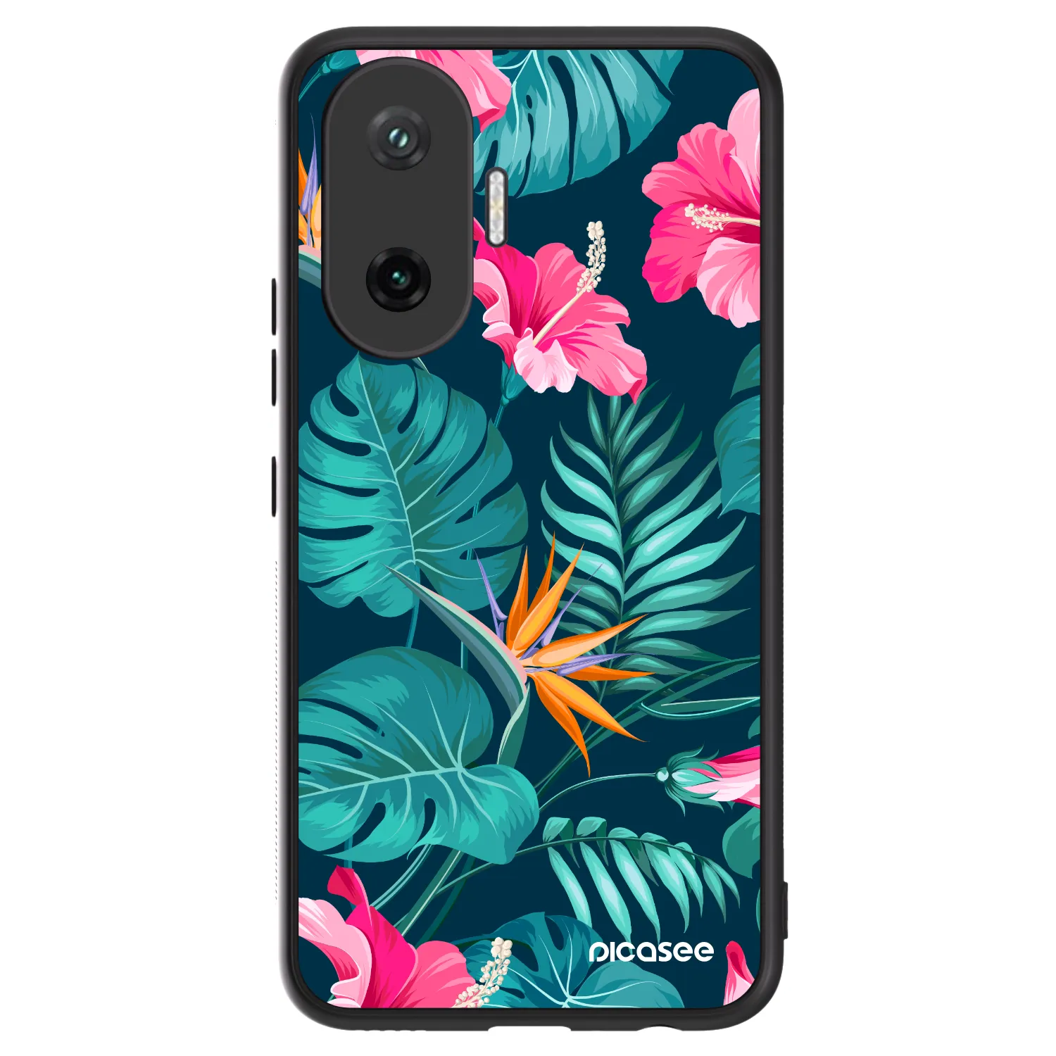 Picasee ULTIMATE CASE για Xiaomi Poco F7 Pro 5G - Pink Monstera