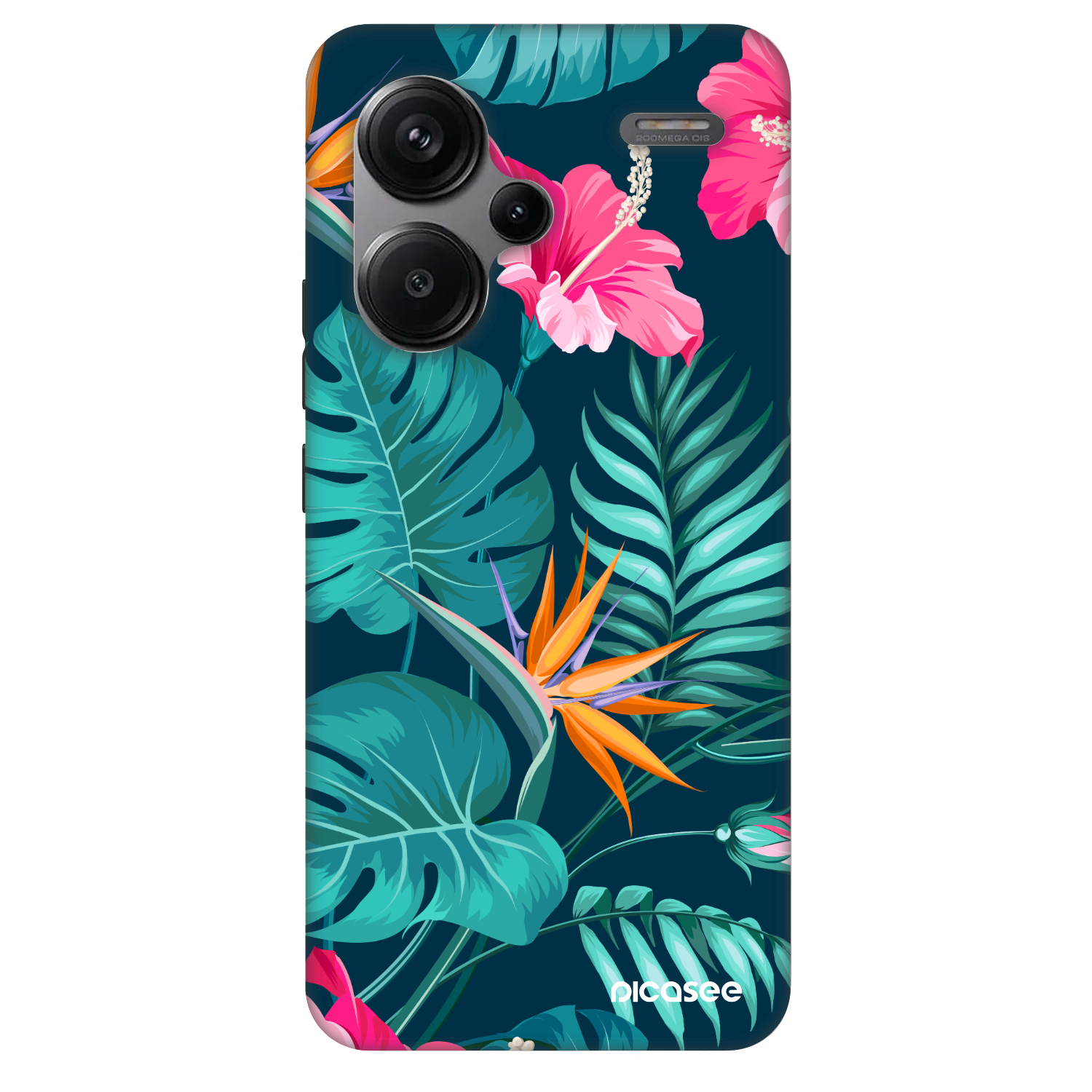 Picasee Fashion Case για Xiaomi Redmi Note 13 Pro+ 5G - Pink Monstera