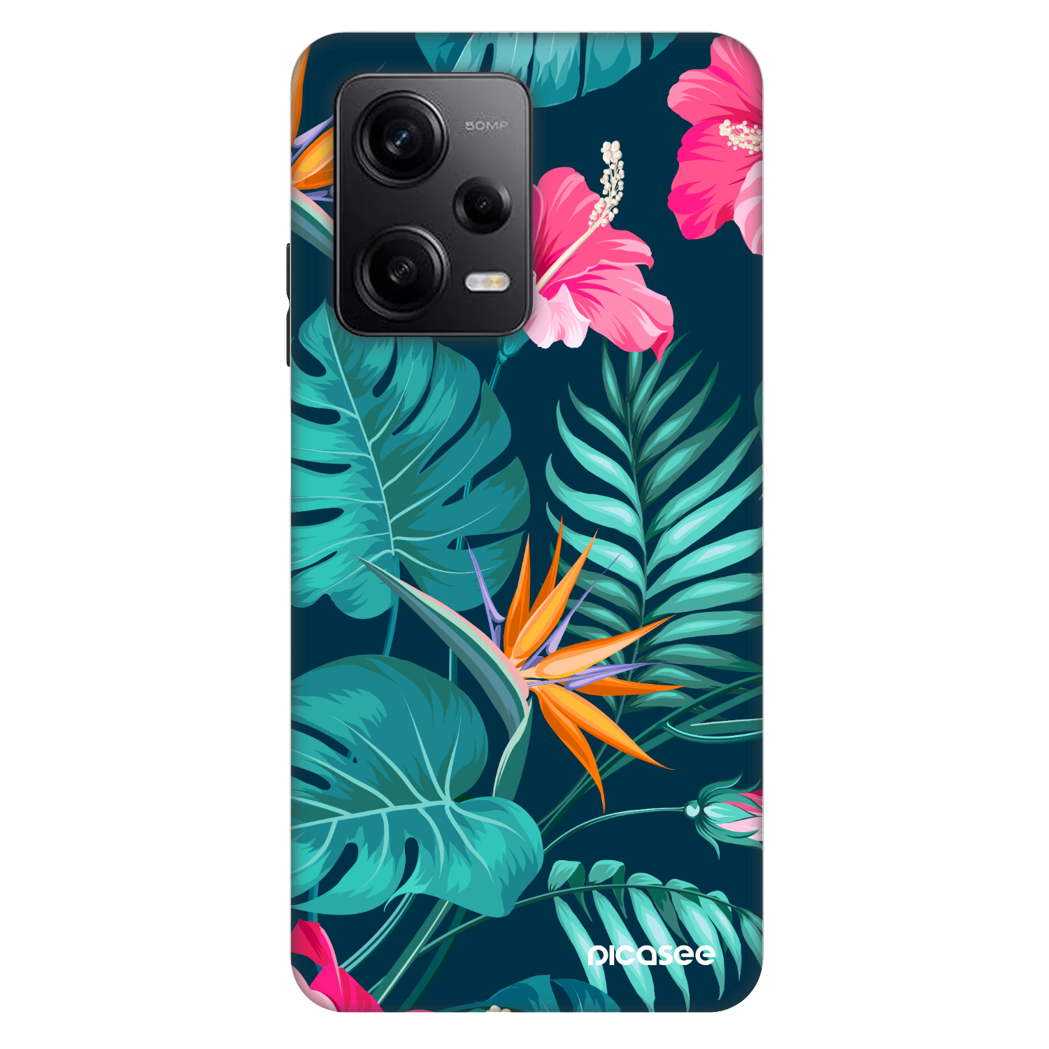 Picasee Fashion Case για Xiaomi Redmi Note 12 Pro 5G - Pink Monstera