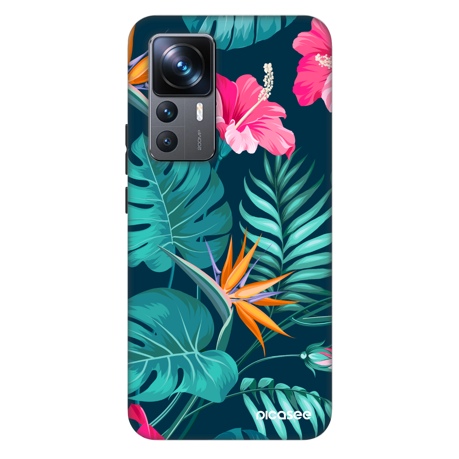 Picasee Fashion Case για Xiaomi 12T Pro - Pink Monstera