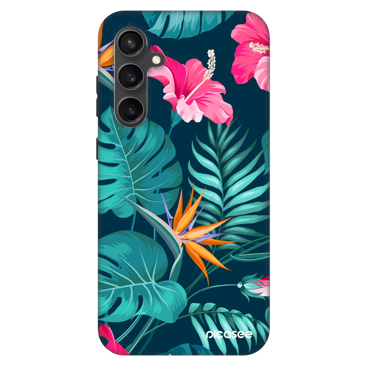 Picasee Fashion Case για Samsung Galaxy S23 FE S711B - Pink Monstera