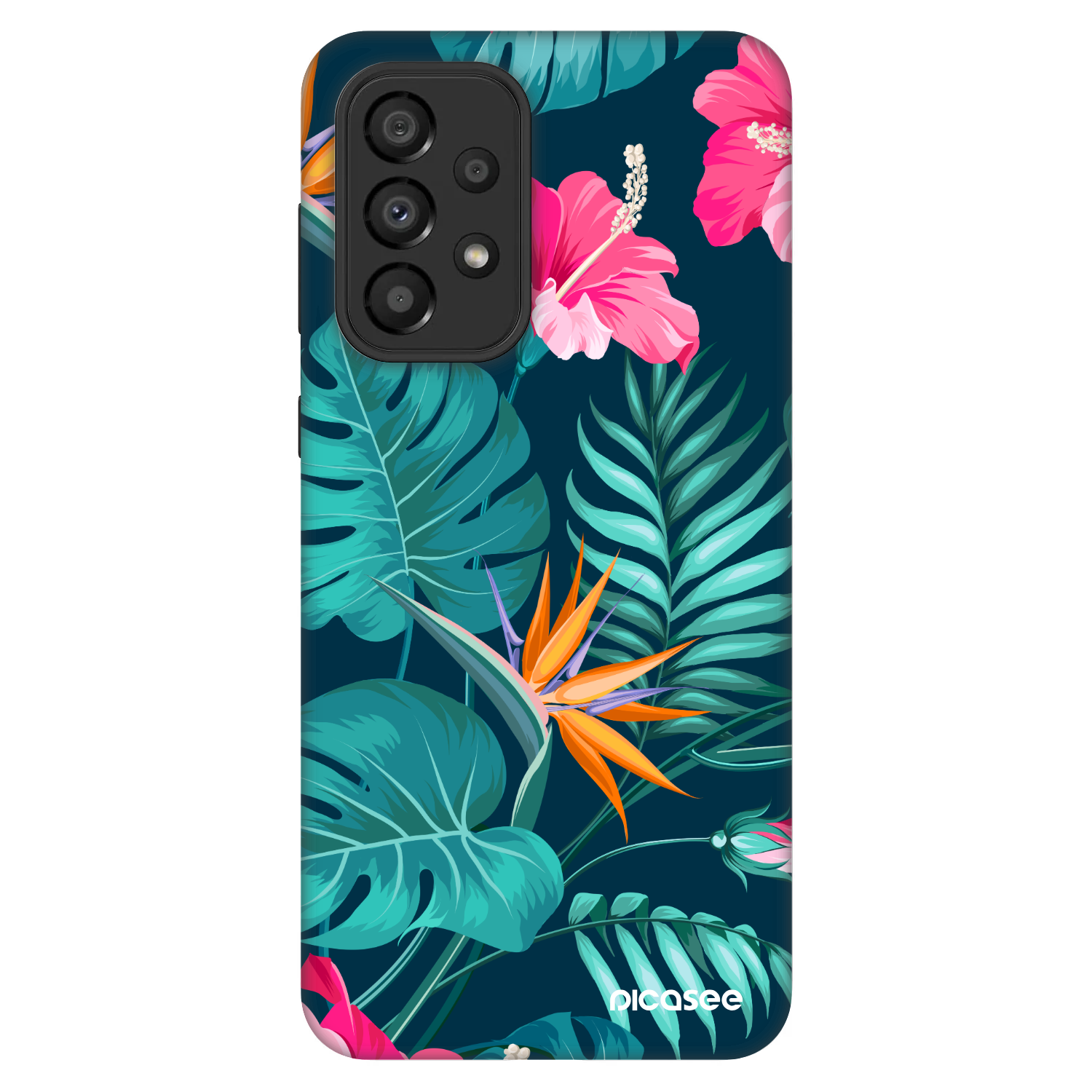 Picasee Fashion Case για Samsung Galaxy A33 5G A336 - Pink Monstera
