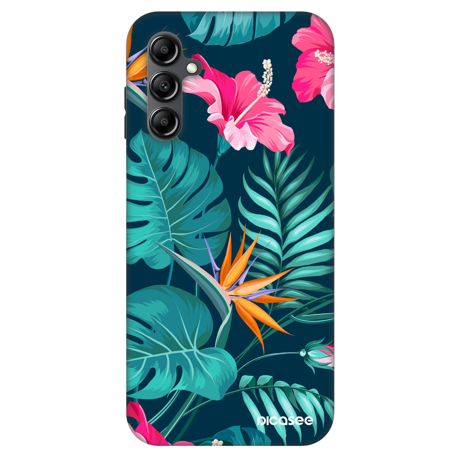 Picasee Fashion Case για Samsung Galaxy A14 5G A146P - Pink Monstera
