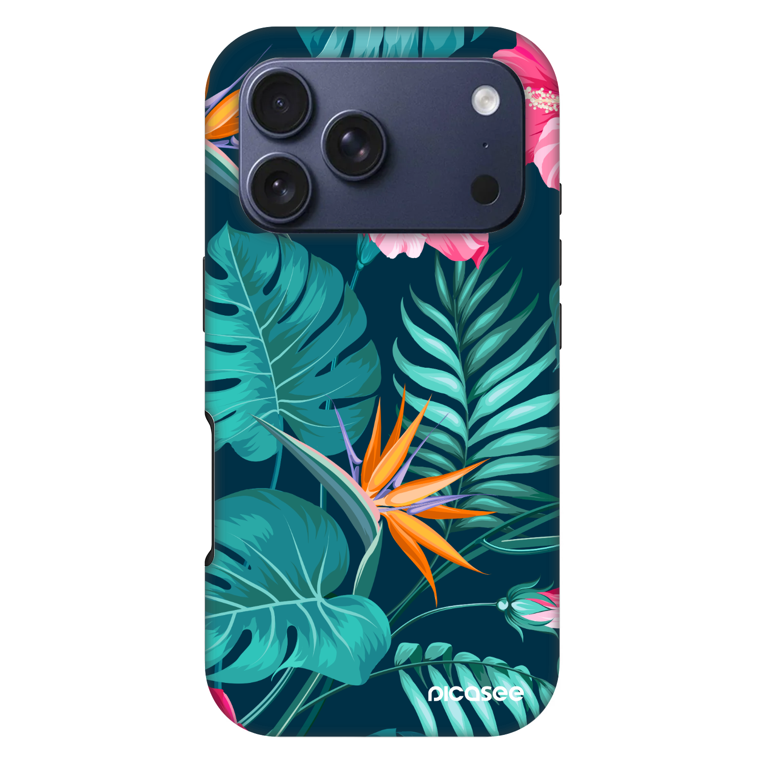 Picasee Fashion Case MagSafe για Apple iPhone 17 Pro - Pink Monstera