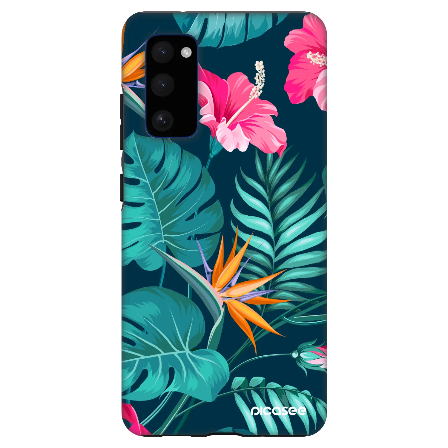 Picasee Fashion Case για Samsung Galaxy S20 FE - Pink Monstera