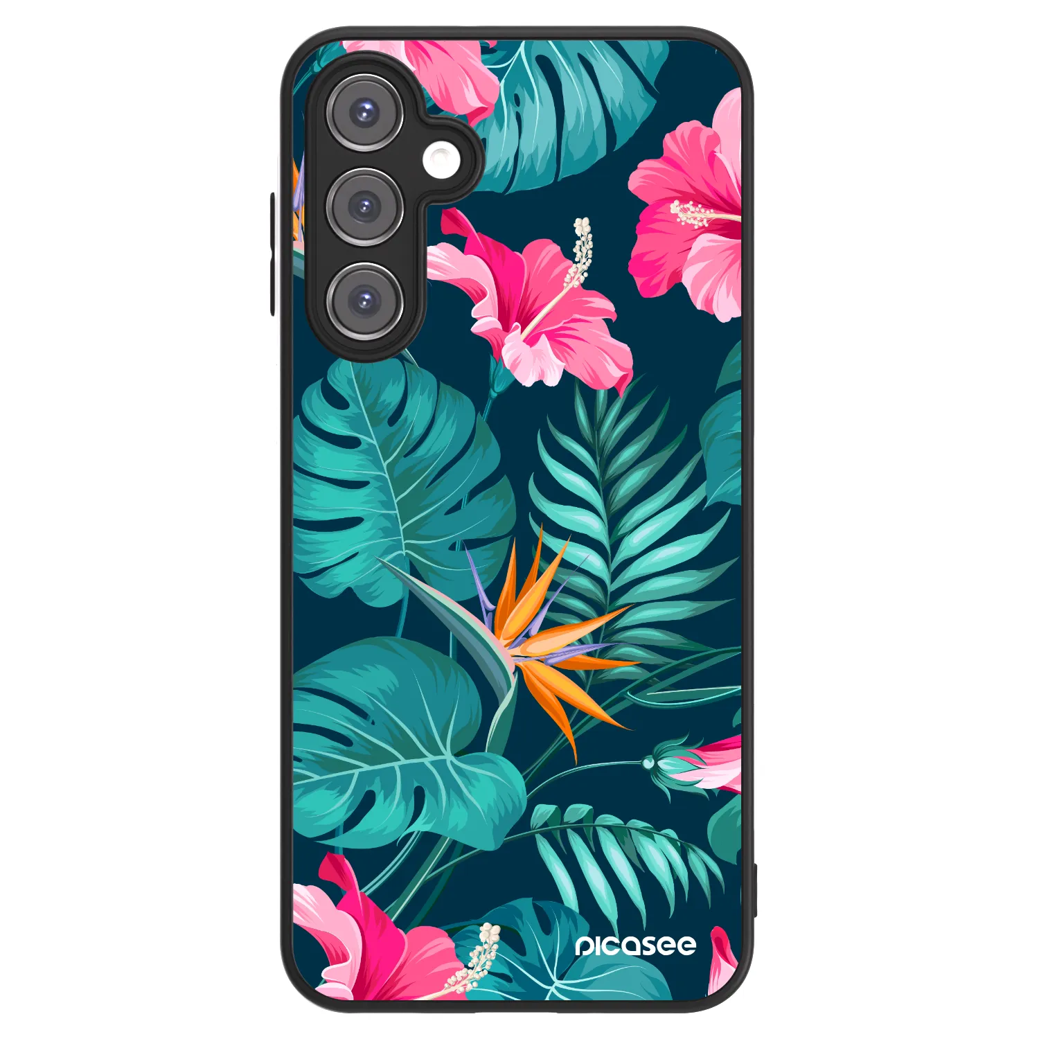 Picasee ULTIMATE CASE για Samsung Galaxy A16 4G - Pink Monstera