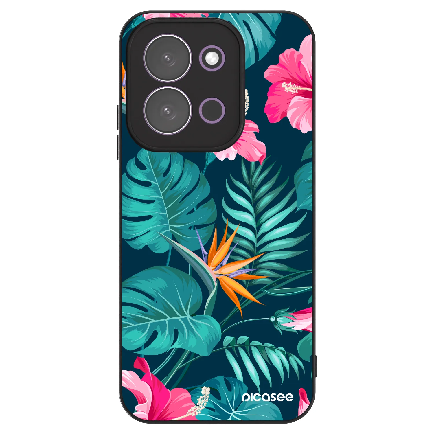 Picasee ULTIMATE CASE για Xiaomi Redmi 15C 5G - Pink Monstera