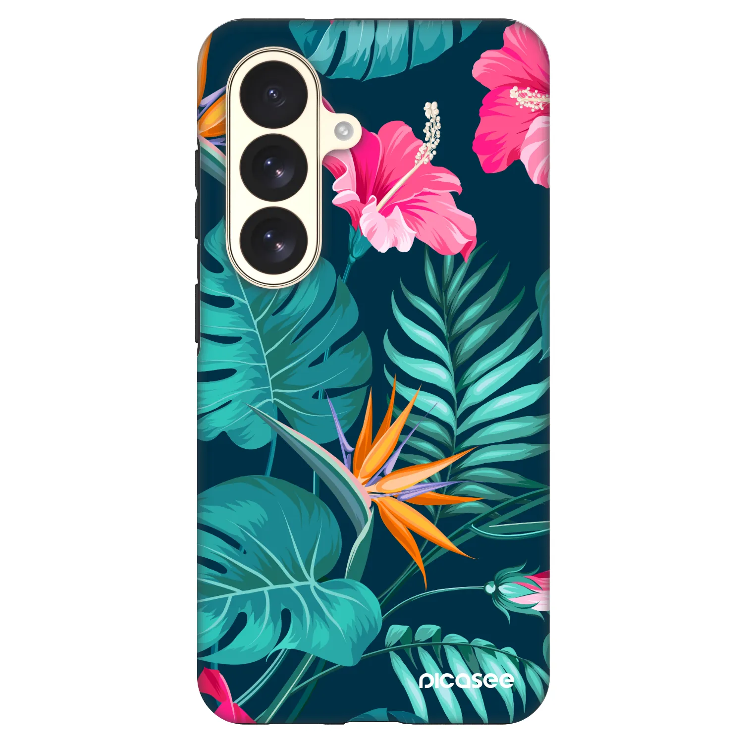 Picasee Fashion Case PowerShare pro Samsung Galaxy S26 - Pink Monstera