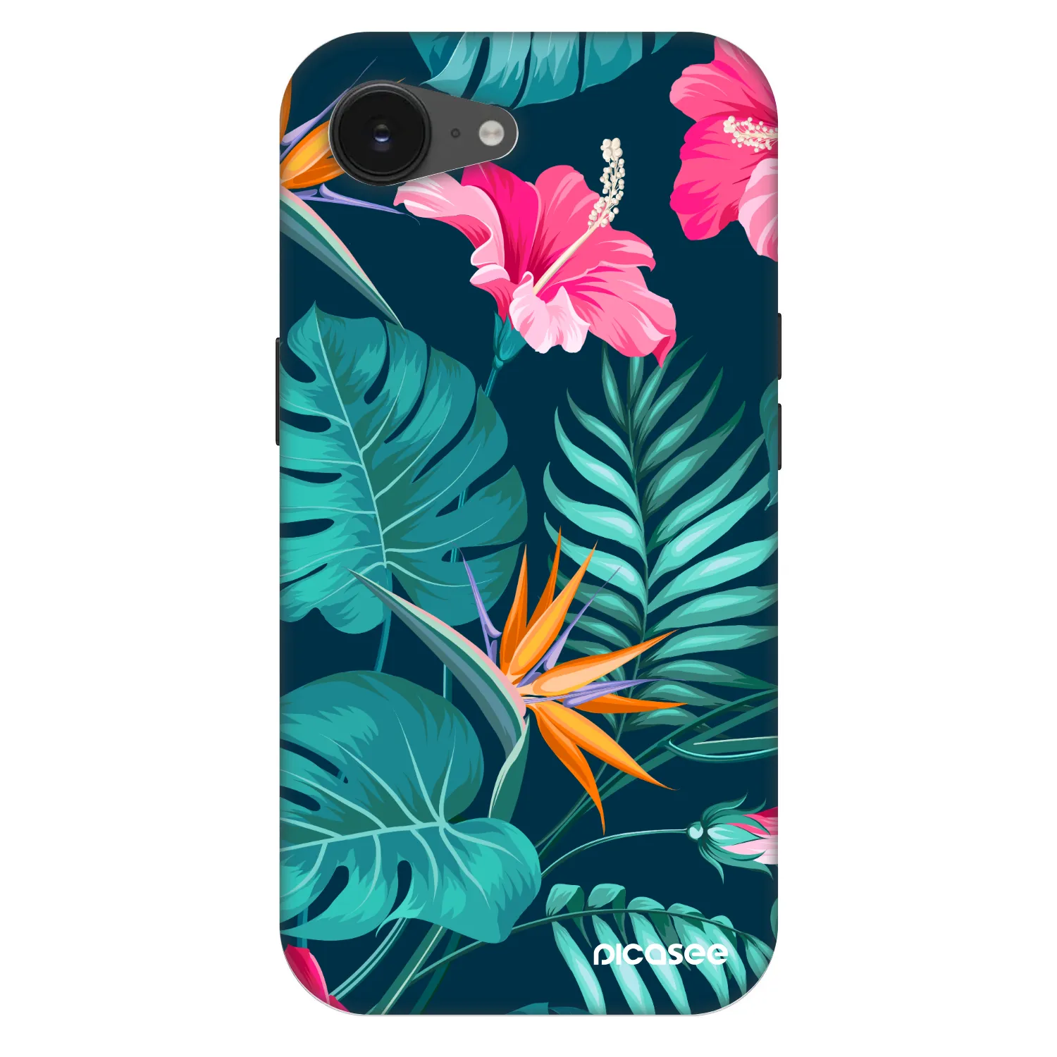Picasee Fashion Case MagSafe για Apple iPhone 17e - Pink Monstera