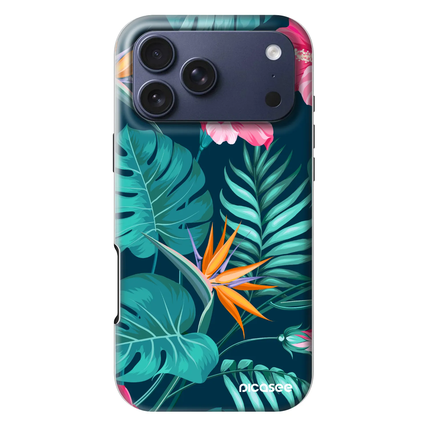 Picasee Fashion Case MagSafe για Apple iPhone 18 Pro Max - Pink Monstera