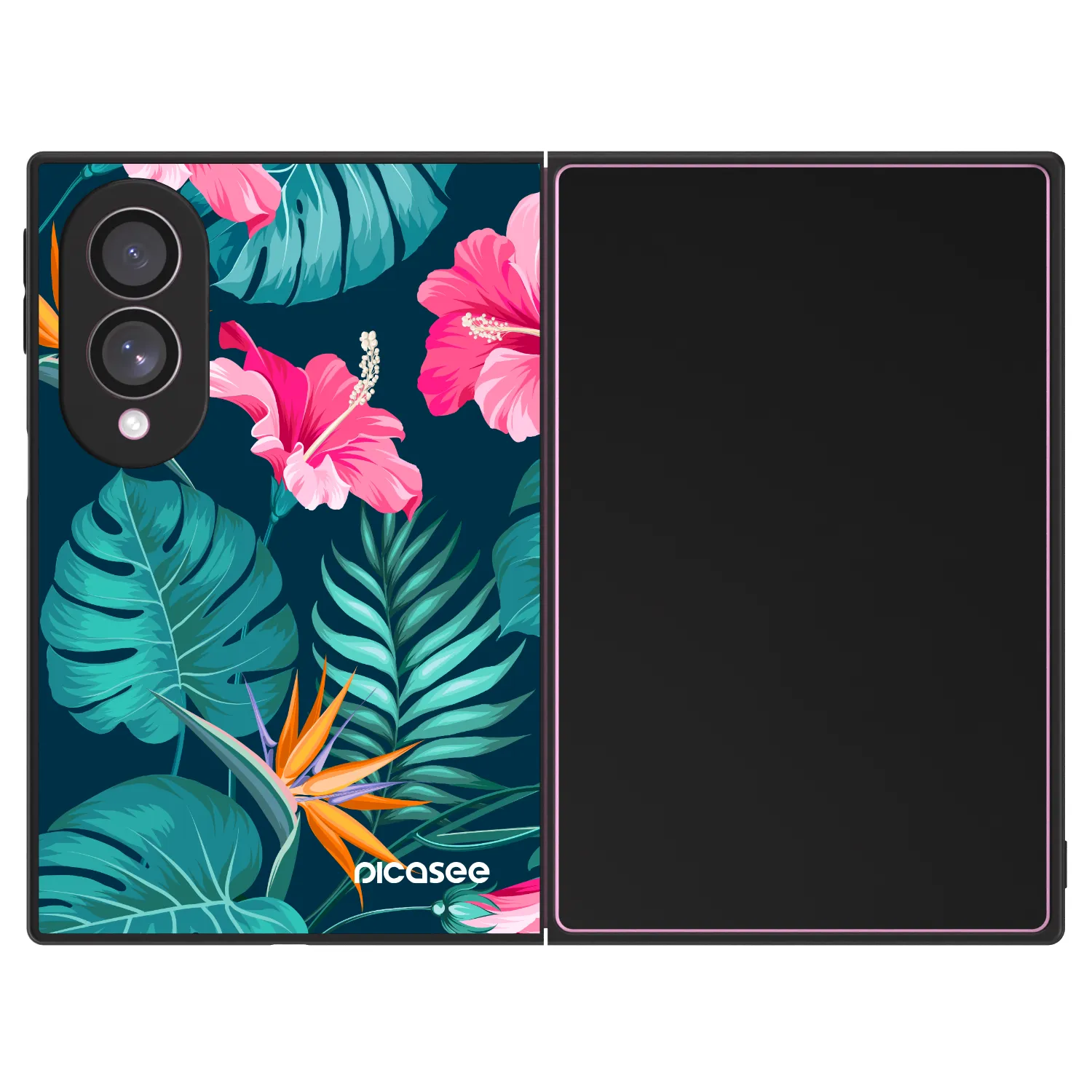 Picasee ULTIMATE CASE για Samsung Galaxy Z Fold8 5G - Pink Monstera