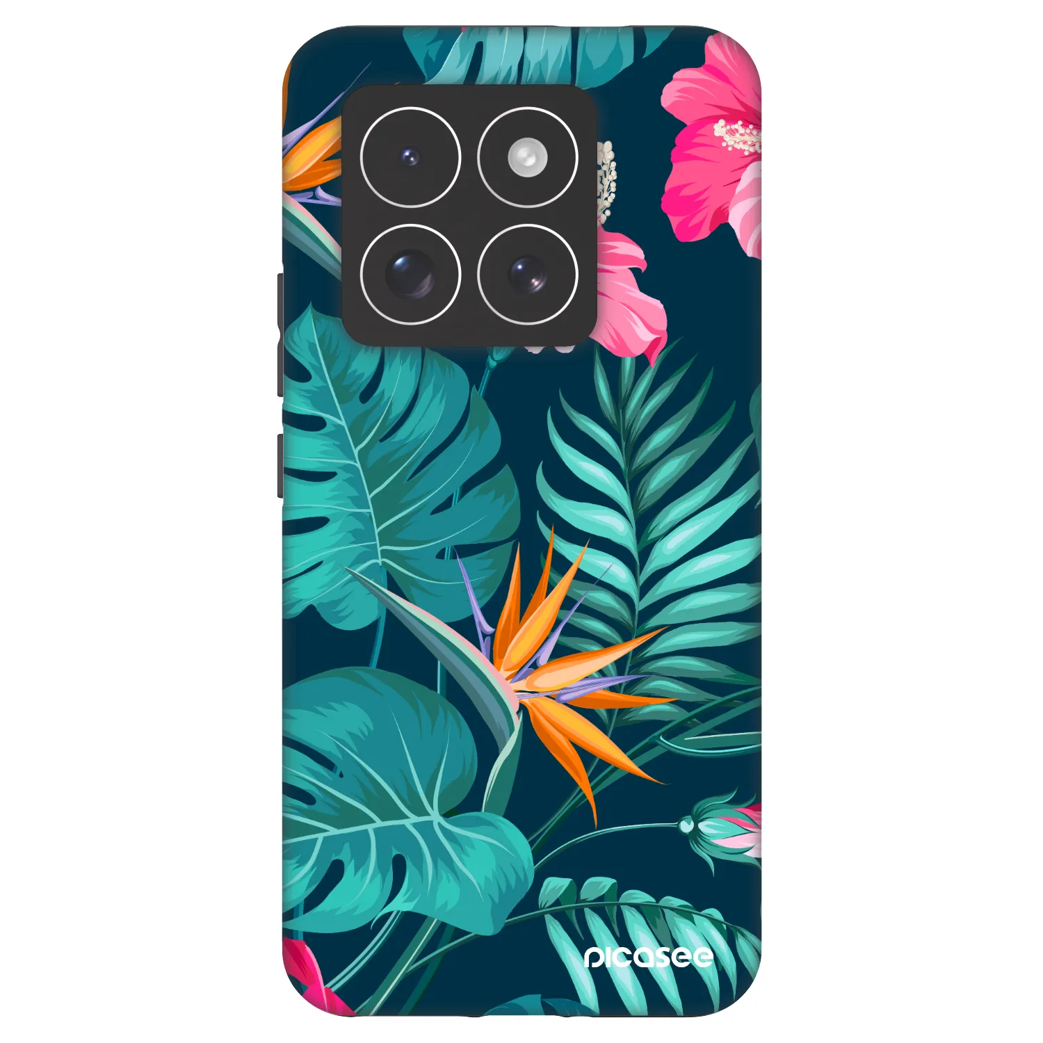 Picasee Fashion Case για Xiaomi 14 Pro - Pink Monstera