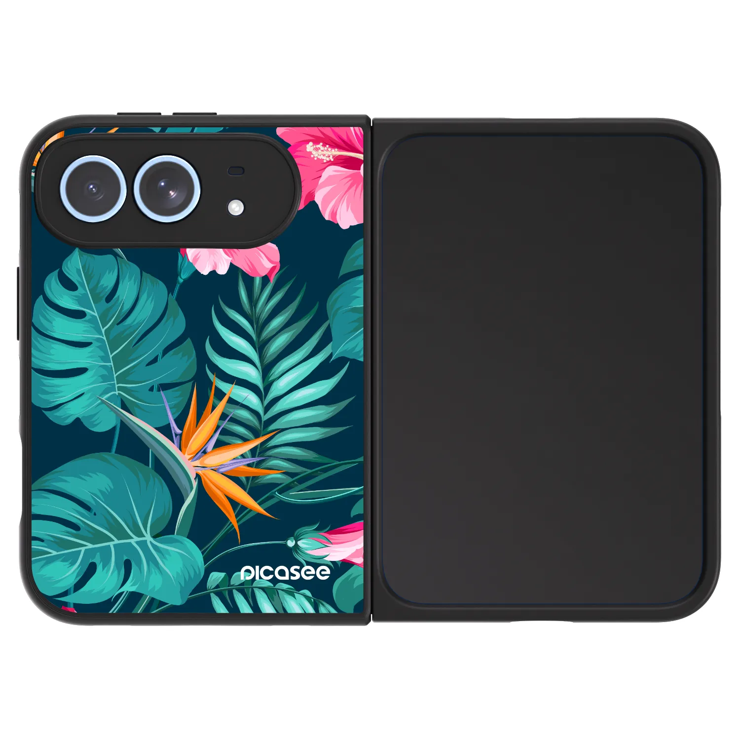Picasee ULTIMATE CASE MagSafe pro Apple iPhone Duo - Pink Monstera