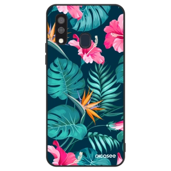 Θήκη για Samsung Galaxy A40 A405F - Pink Monstera