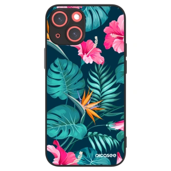 Picasee ULTIMATE CASE για Apple iPhone 13 mini - Pink Monstera