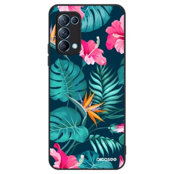 Θήκη για OPPO Reno 5 5G - Pink Monstera