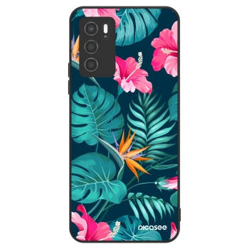 Θήκη για OPPO A16s - Pink Monstera