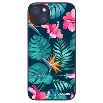 Picasee ULTIMATE CASE για Apple iPhone 14 Plus - Pink Monstera