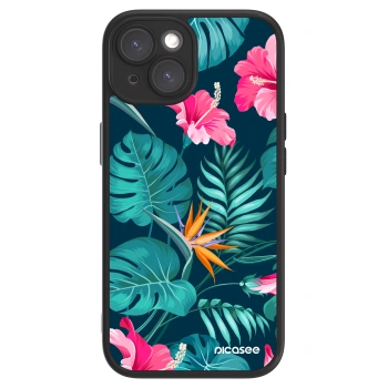 Θήκη για Apple iPhone 15 - Pink Monstera