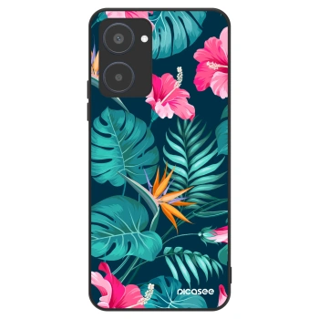 Θήκη για Realme 10 4G - Pink Monstera