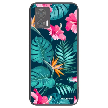 Θήκη για Motorola Edge 30 Neo - Pink Monstera