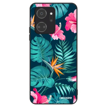 Θήκη για Honor X7a - Pink Monstera