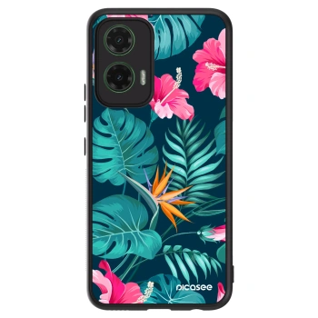 Θήκη για Motorola Moto G35 5G - Pink Monstera