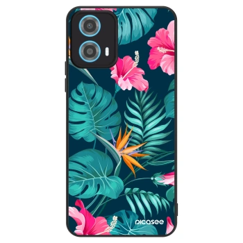Θήκη για Motorola Moto G34 5G - Pink Monstera