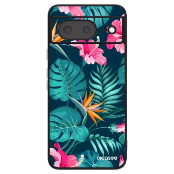 Θήκη για Google Pixel 8a - Pink Monstera