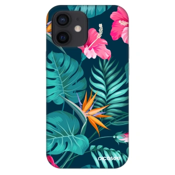 Θήκη για Apple iPhone 12 mini - Pink Monstera