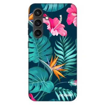 Θήκη για Samsung Galaxy S24 S921B 5G - Pink Monstera