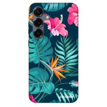 Θήκη για Samsung Galaxy S25 5G - Pink Monstera