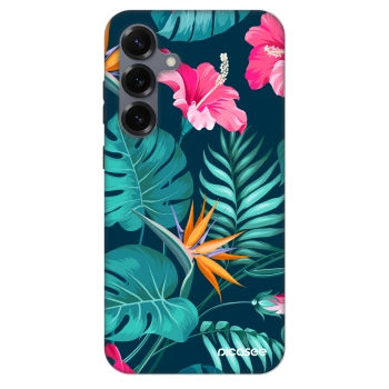 Θήκη για Samsung Galaxy S25+ 5G - Pink Monstera