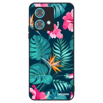Θήκη για Motorola Edge 40 Neo - Pink Monstera