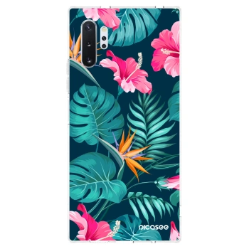 Θήκη για Samsung Galaxy Note 10+ N975F - Pink Monstera