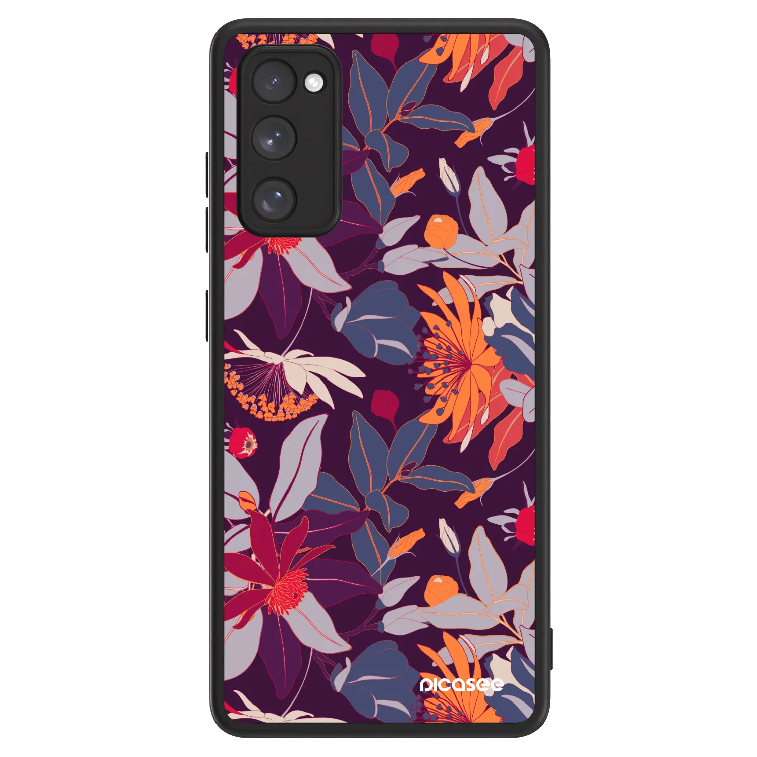 Picasee ULTIMATE CASE για Samsung Galaxy S20 FE - Purple Leaf