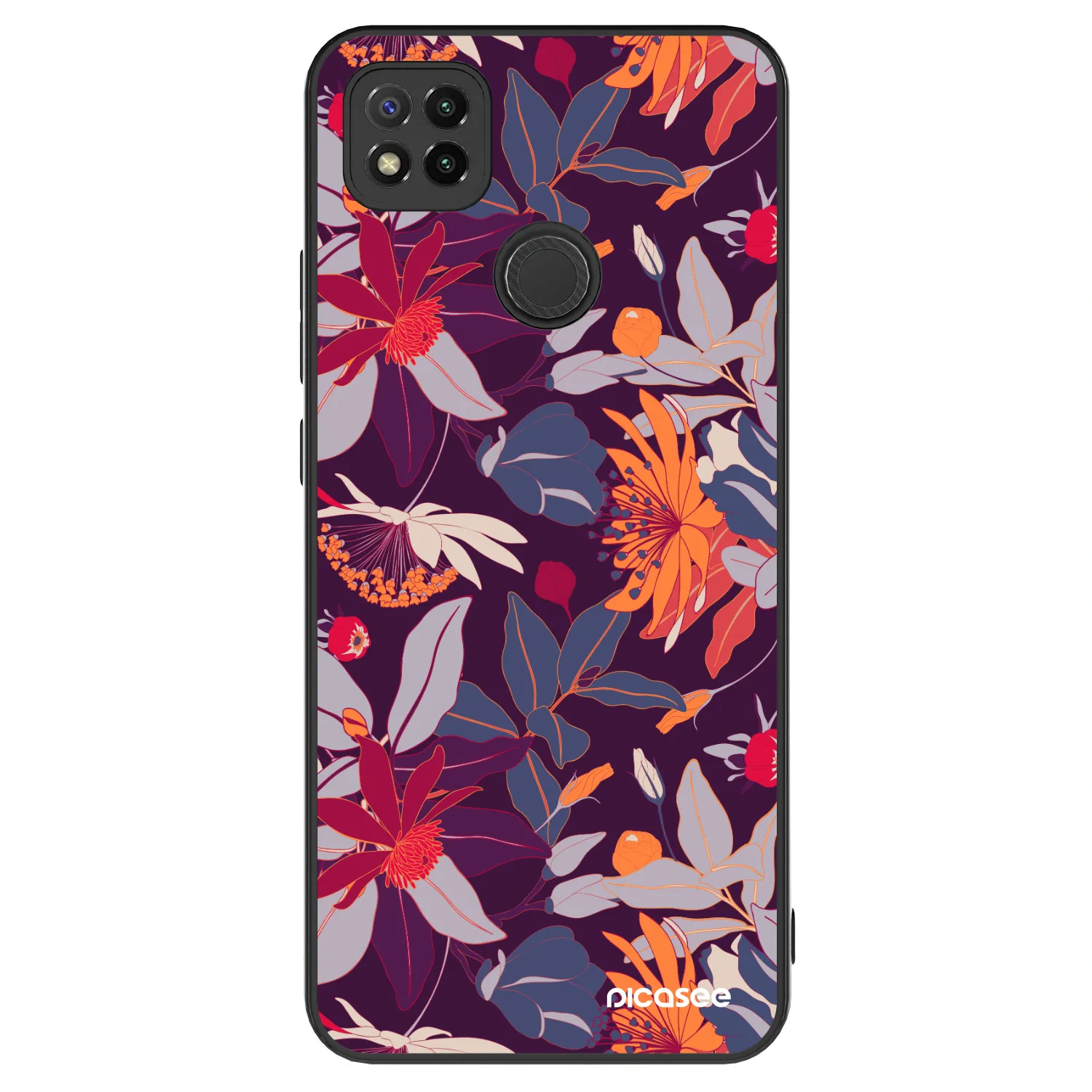 Picasee ULTIMATE CASE για Xiaomi Redmi 9C - Purple Leaf