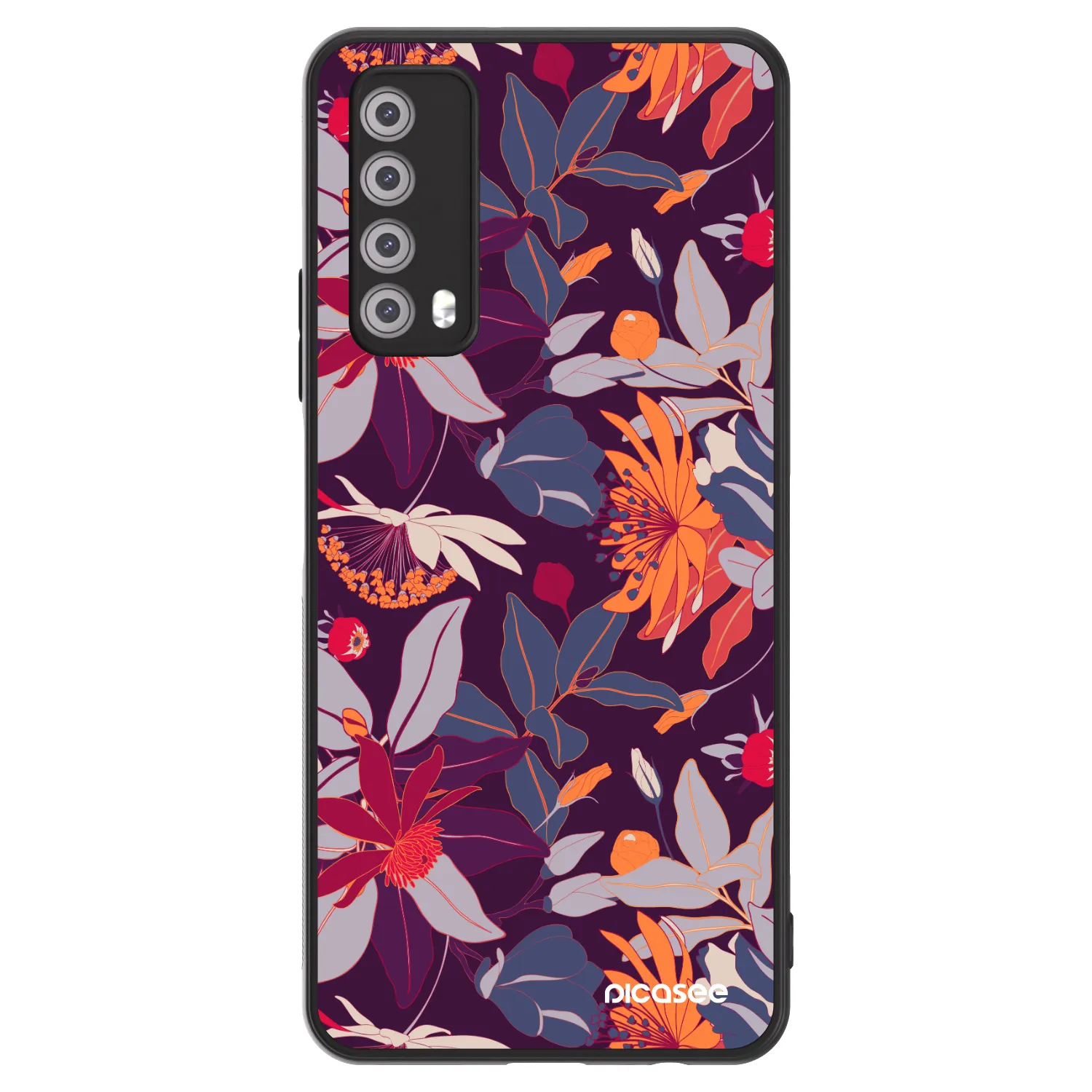 Picasee ULTIMATE CASE για Huawei P Smart 2021 - Purple Leaf