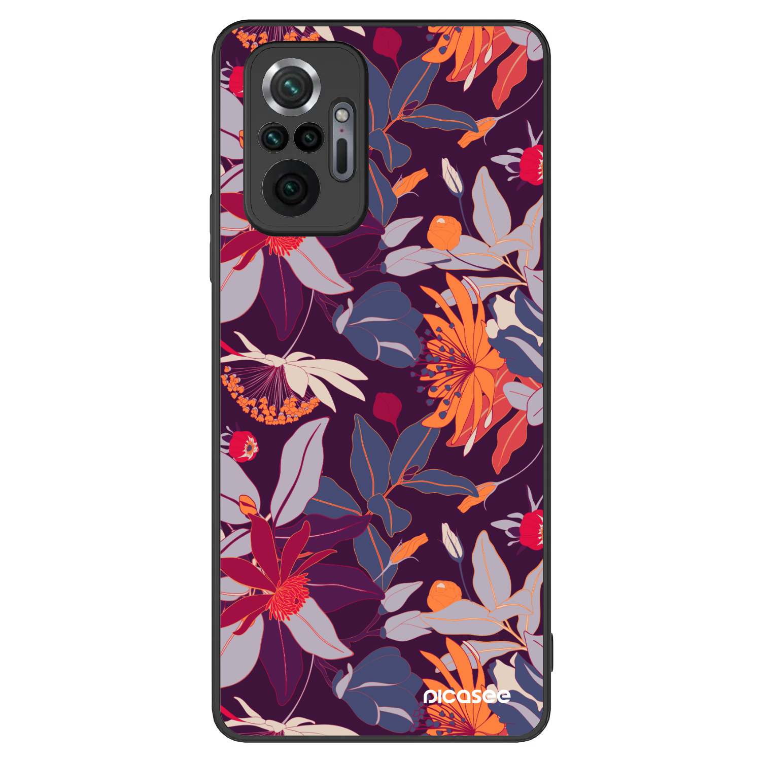 Picasee ULTIMATE CASE για Xiaomi Redmi Note 10 Pro - Purple Leaf
