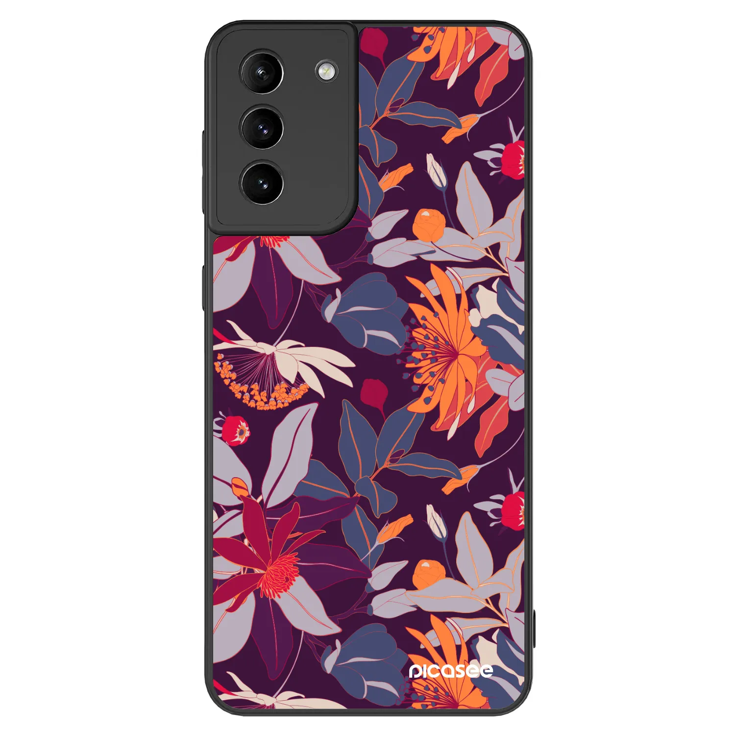 Picasee ULTIMATE CASE για Samsung Galaxy S21+ 5G G996F - Purple Leaf