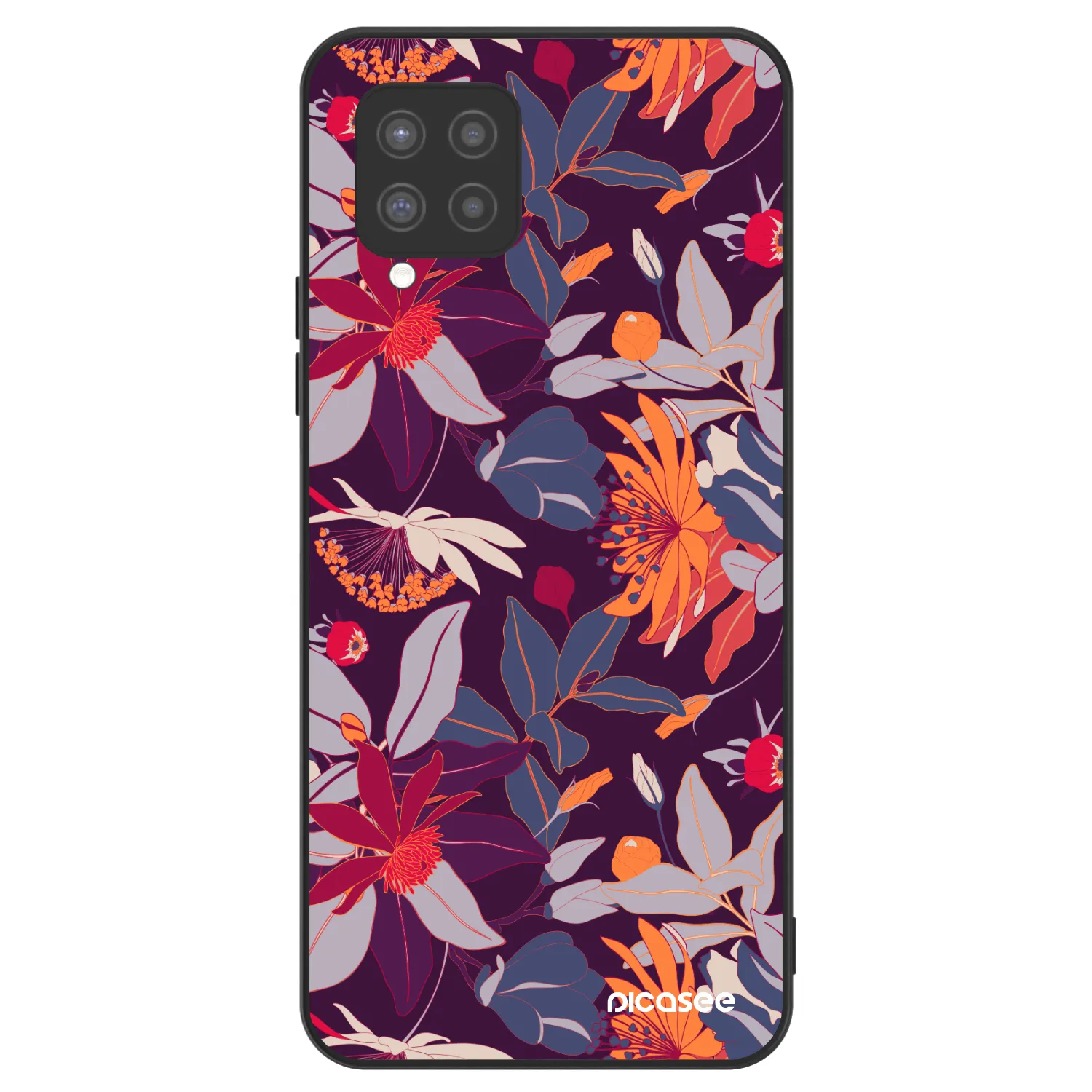 Picasee ULTIMATE CASE για Samsung Galaxy A42 A426B - Purple Leaf