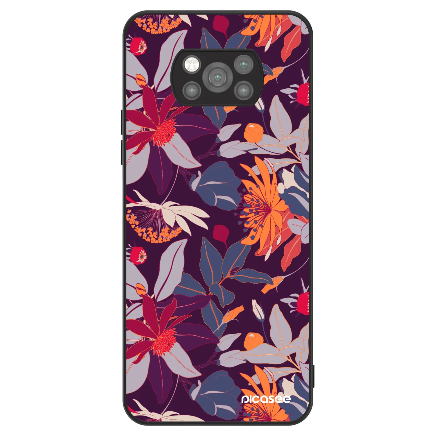 Picasee ULTIMATE CASE για Xiaomi Poco X3 Pro - Purple Leaf