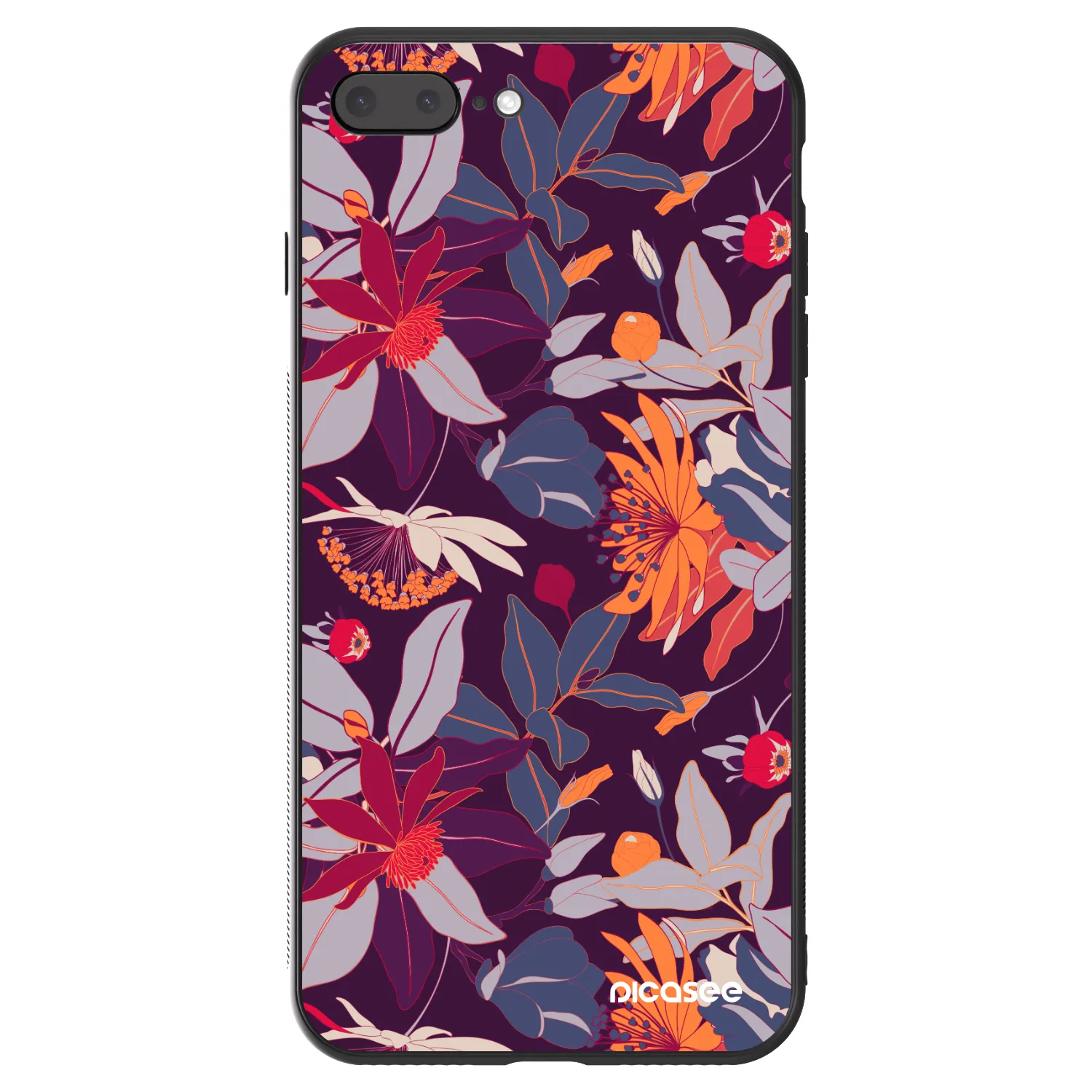 Picasee ULTIMATE CASE για Apple iPhone 8 Plus - Purple Leaf