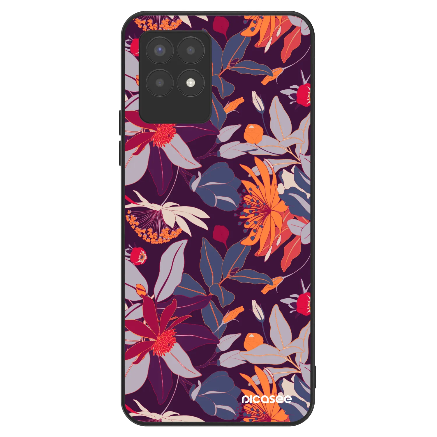Picasee ULTIMATE CASE για Realme 8i - Purple Leaf